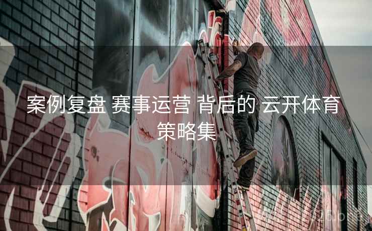 案例复盘 赛事运营 背后的 云开体育 策略集